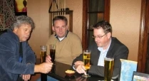 Joost Carlier, Alex Kwakernaak en Richard de Bruin in Los Angeles