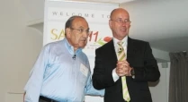 Met Marty Sklar, Disney icoon en de enige die de opening van alle Disneyparken heeft meegemaakt!